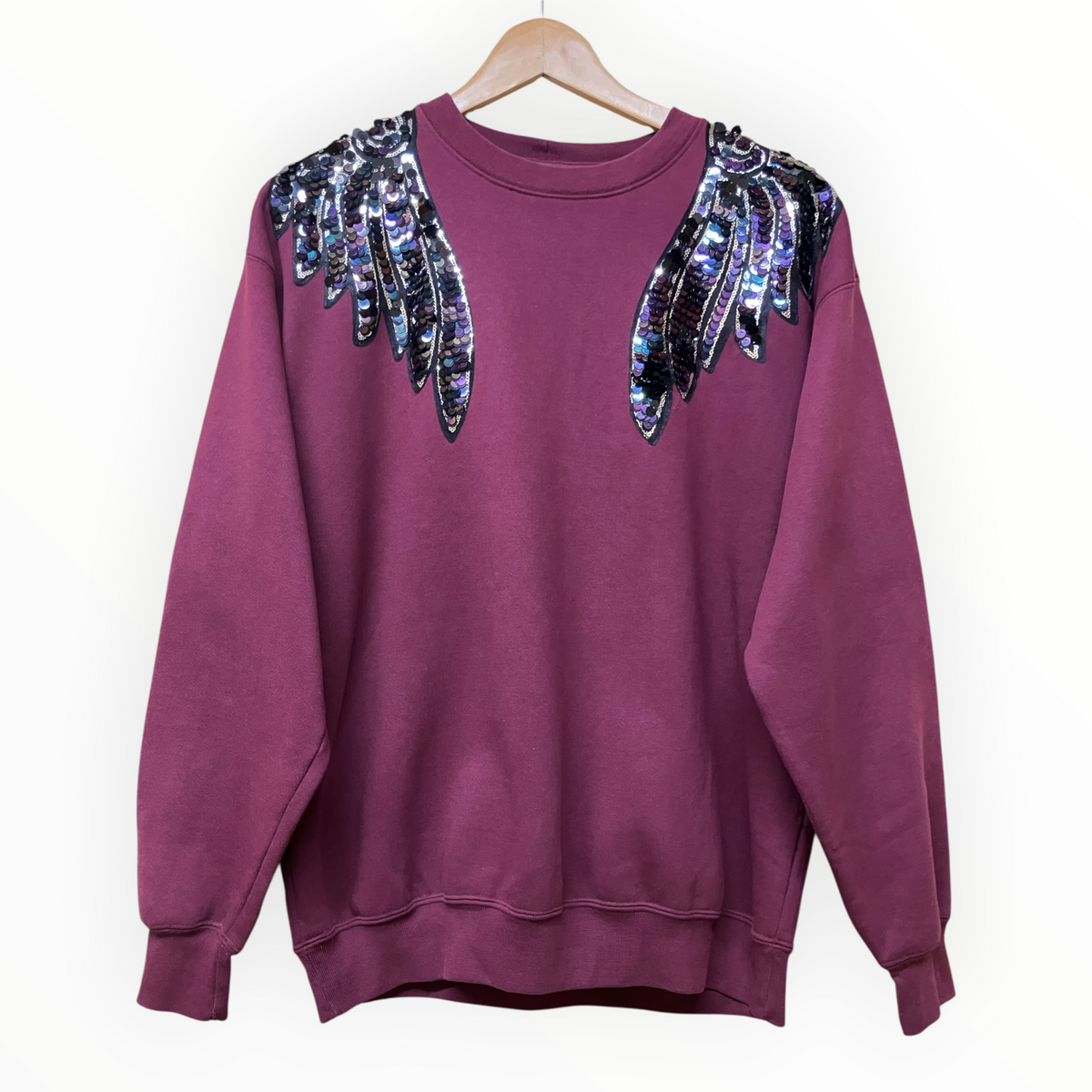 Mermaid Wings Disco Jumper L