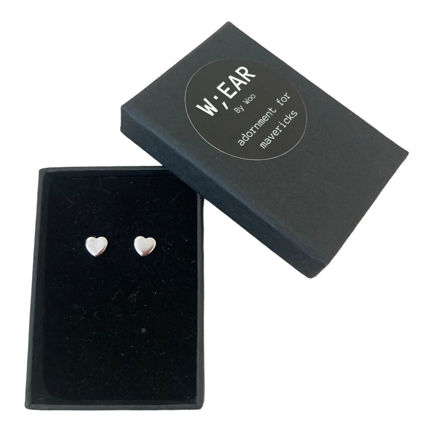Heart studs