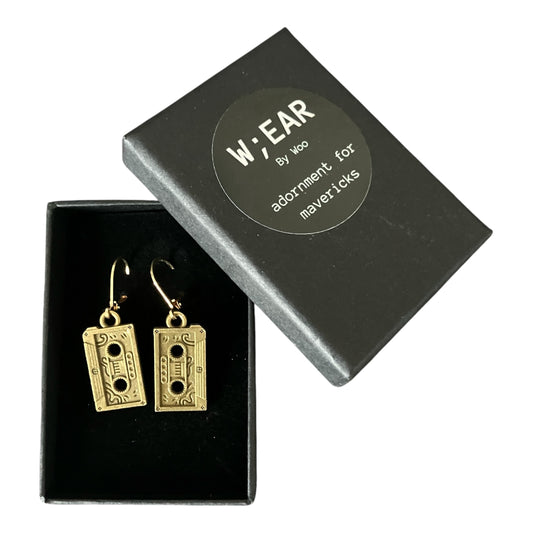 Cassette earrings