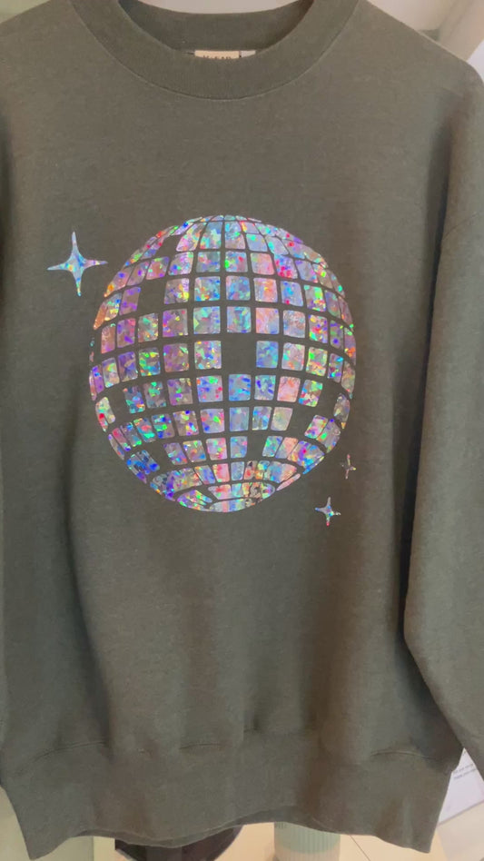 Mirror Ball Disco Jumper M